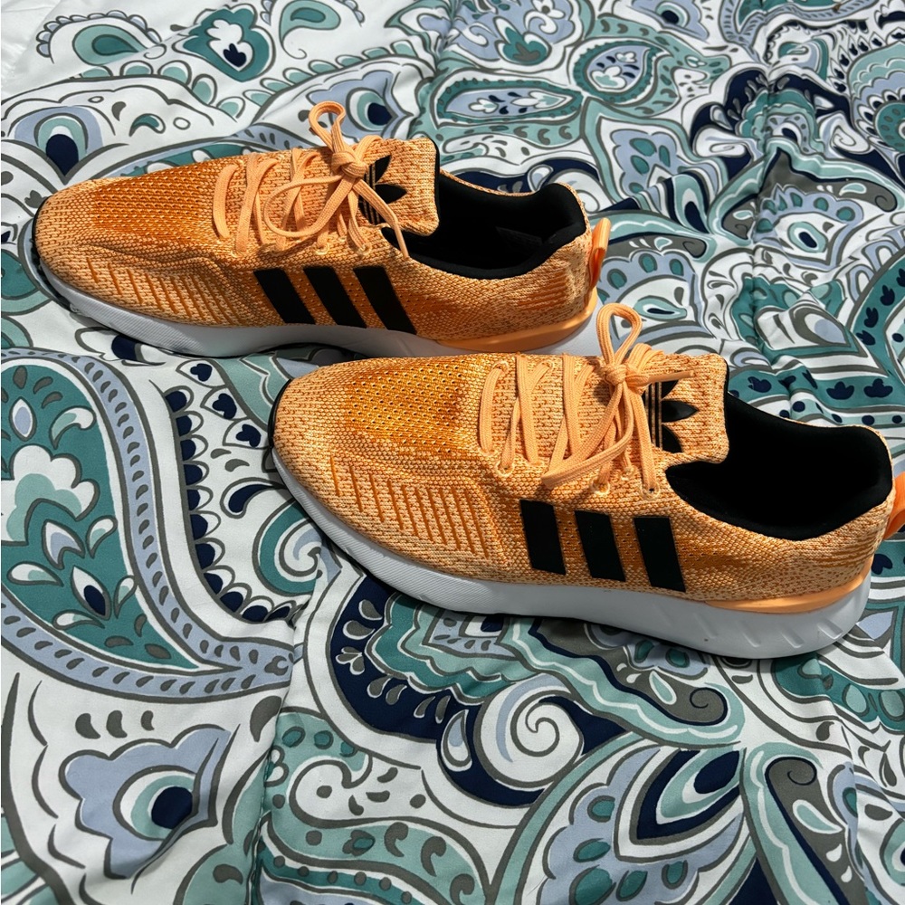adidas Orange Athletic Shoes